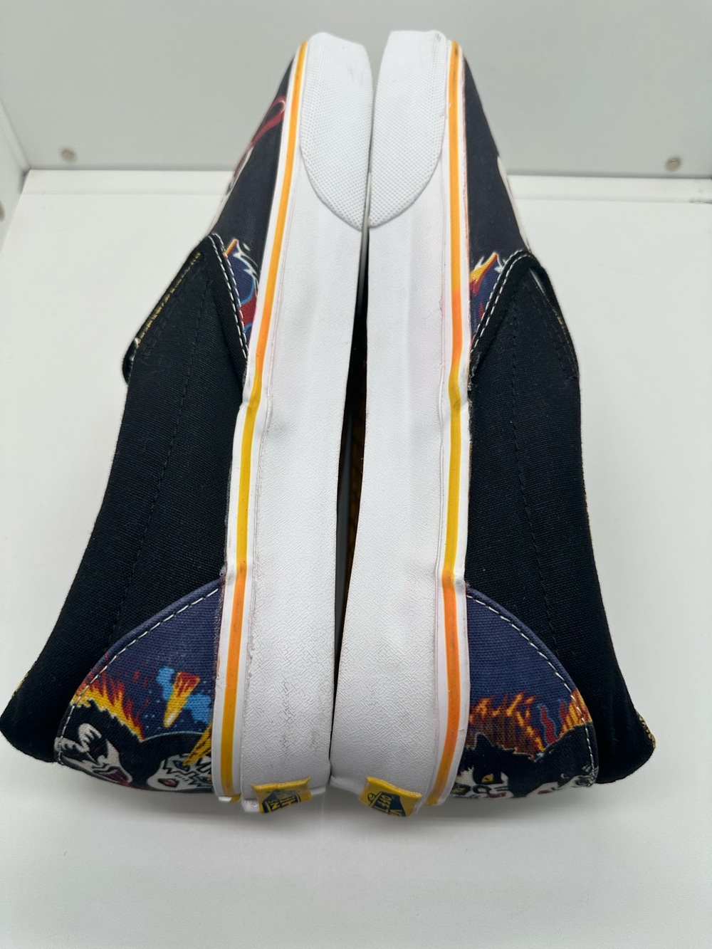 Vans Kiss Rock and Roll Over Men’s Slip-On Shoes Size 10 - Picture 9 of 13